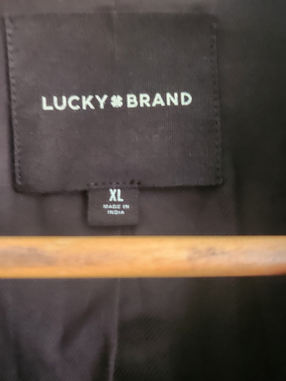 Lucky Brand Genuine Black Leather Asymmetrical Moto Jacket - Picture 5 of 12